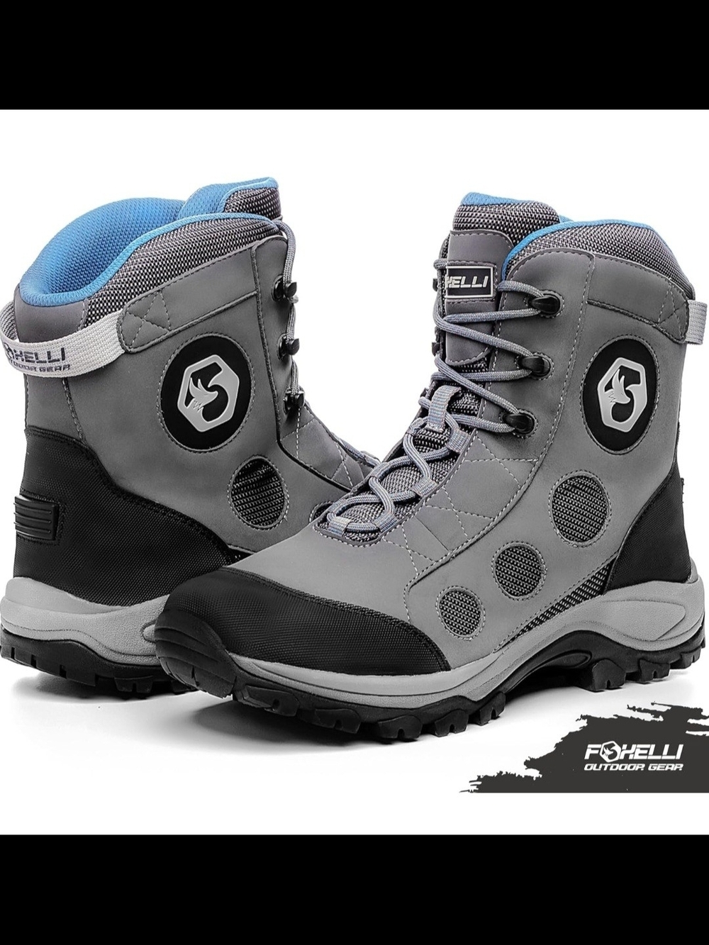 Foxelli Wading Fly FishingBoots. Lightweight, Rubber Sole. Size 8. LIKE NEW. - Picture 2 of 14